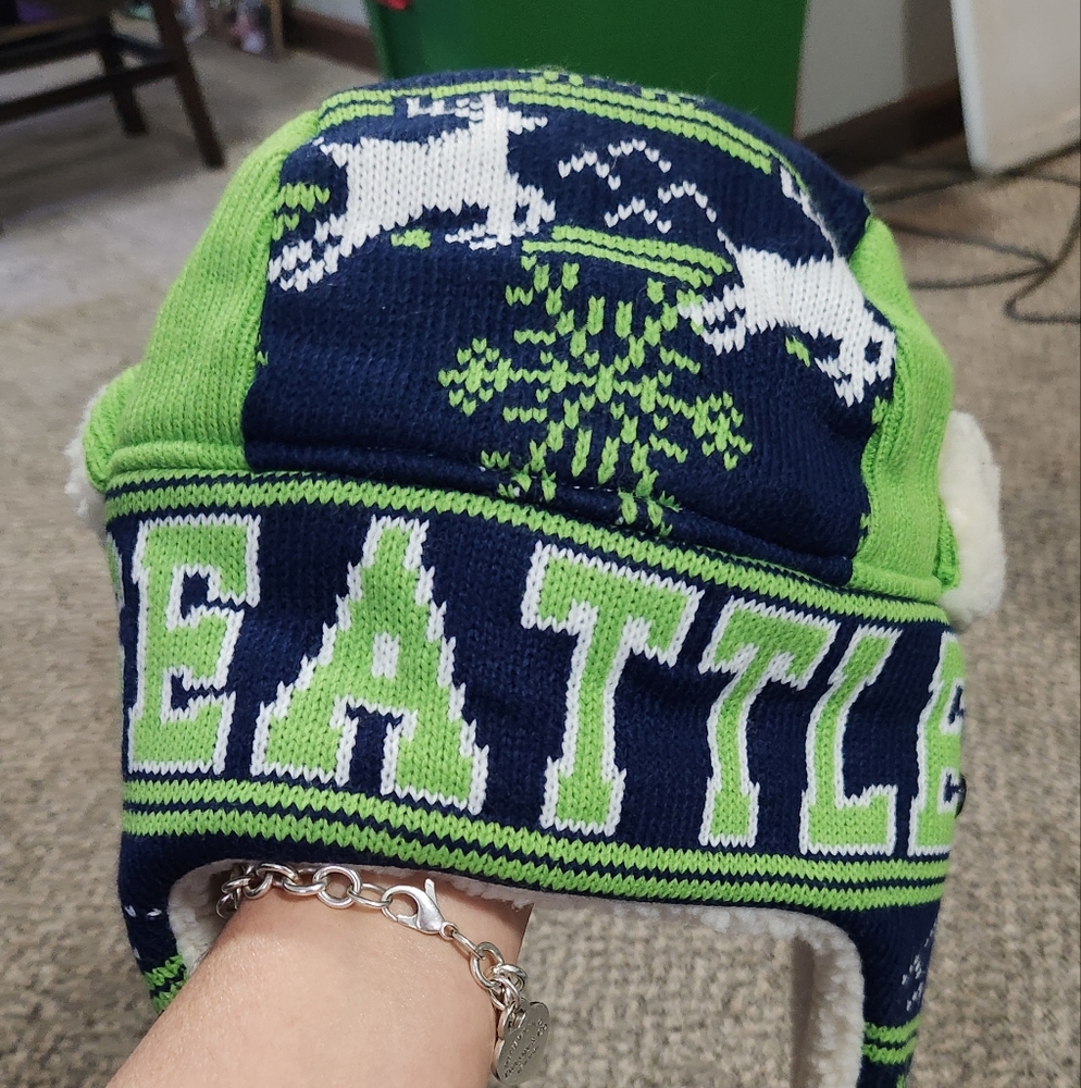 Seattle Seahawks Winter Hat